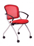 Konferenční židle METIS DK13 červená