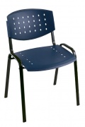 Konferenční židle TAURUS LAYER P27 modrá černý rám
