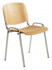 Konferenční židle 1120 L BUK chrom