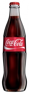 Coca Cola ve skle 330ml