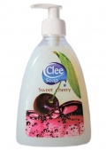 Tekuté mýdlo CLEE cherry sweet 500ml s dávkovačem