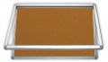Vitrína korková venkovní 6xA4 - 75x70cm