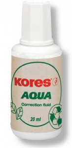 Opravný lak KORES Aqua 20ml se štětečkem