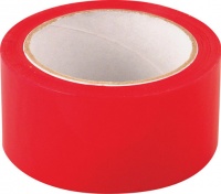 Lepicí páska COLOR červená 50mm/66m