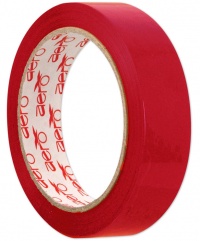 Lepicí páska COLOR červená 25mm/66m