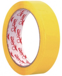 Lepicí páska COLOR žlutá 25mm/66m