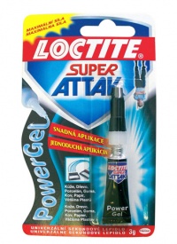 Vteřinové lepidlo LOCTITE Super Attak PowerGel 3g