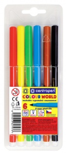 Centropen Colour World 7550 vypratelné 6ks