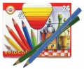 Pastelky Koh-i-Noor Triocolor 3154 - 24ks