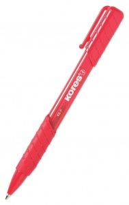 Kuličkové pero Kores K6 červené