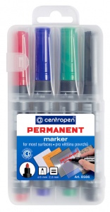 Centropen 8566 Permanent značkovač 4 kusy
