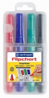 Centropen 8560 Flipchart značkovač 4ks