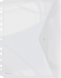 Obálka s drukem a eurozávěsem A4 transparentní
