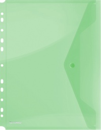 Obálka s drukem a eurozávěsem a eurozávěsem A4 zelená