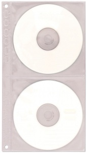 Závěsný obal na 2 CD/DVD