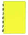 Blok BOBO plastik neon A5 60 listů linkovaný žlutý