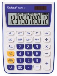 Kalkulačka REBELL SDC 912 modrá