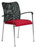 Konferenční židle SPIDER D3 červená