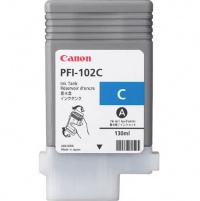 Canon PFI102C modrý