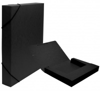 Box s gumou PREŠPÁN A4 černý