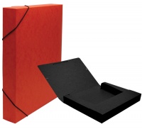 Box s gumou PREŠPÁN A4 červený