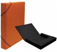 Box s gumou PREŠPÁN A4 oranžový