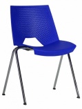 Židle jídelní STRIKE P71 modrá
