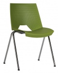 Židle jídelní STRIKE P77 zelená