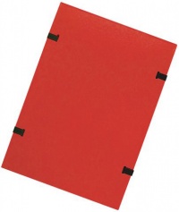 Deska s tkanicí A4 červená