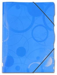 Spisová deska NEO COLORI s gumičkou A4 modrá