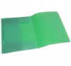 Deska s gumou z PP A4 transparentní zelená