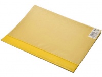 Rychlovazač PVC s přední kapsou A4 žlutý