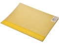 Rychlovazač PVC s přední kapsou A4 žlutý