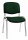 Konferenční židle TAURUS TCD6 tm.zelená