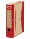 Archivační krabice HIT Board Colour A4 75mm červená