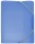 Složka s gumou Opaline A4 transparentní modrá