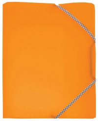 Desky s gumou OPALINE A4 transparentní oranžové