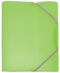 Desky s gumou OPALINE A4 transparentní zelené