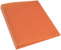 Pořadač OPALINE 4-kroužkový PP transparent A4 oranžový