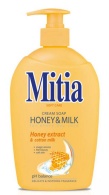 Tekuté mýdlo MITIA honey milk 500ml s dávkovačem
