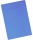 Zakládací obal barevný ,,L" PP A4 transparentní modrý