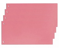 Papírový rozlišovač 105x240mm růžový