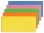 Papírový rozlišovač HIT 105x240mm mix barev
