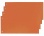 Papírový rozlišovač HIT 105x240mm oranžový