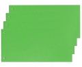 Papírový rozlišovač HIT 105x240mm zelený