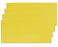 Papírový rozlišovač 105x240mm žlutý