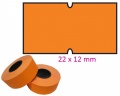 Etikety COLA PLY do kleští 22x12mm oranžové