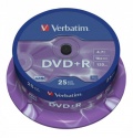 DVD+R Verbatim 4,7GB/16x 25-pack