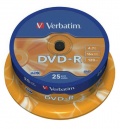 DVD-R Verbatim 4,7GB/16x 25-pack