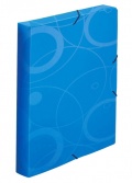 Box s gumou Neo Colori z PP A4 modrý